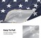 4th of July Throw Pillow Cover, 16x16 Inch Set of 2 Red Stripes Blue Stars Patriotic Decorative Outdoor Cushion Cover Memorial Independence Day Pillow Cases Linen Farmhouse for Sofa Couch Bed
